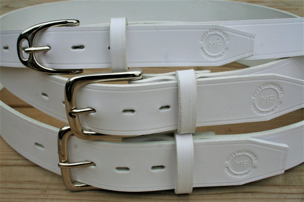 White 3.5mm Shoulder Belts